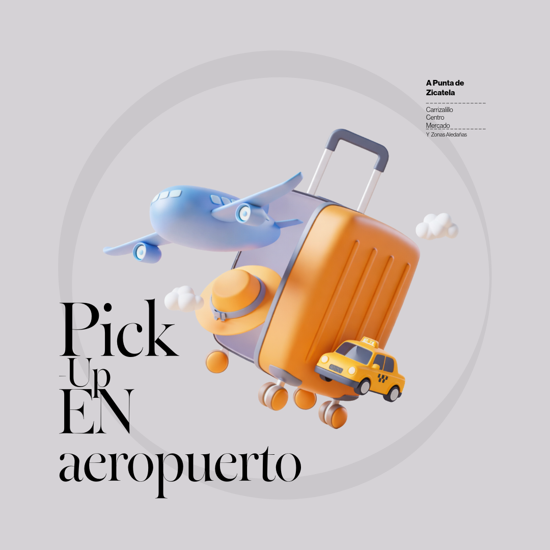 Pick up - En aeropuerto.